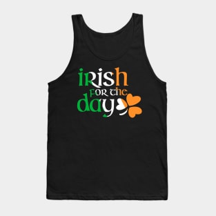 Irish for the day -flag colors Tank Top